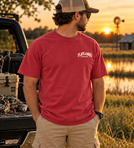 Adult Delta Dog - Crimson Short Sleeve