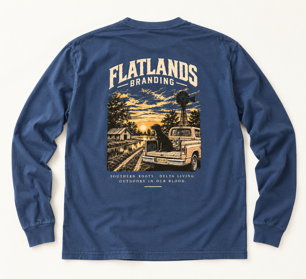 Adult Delta Dog - Midnight Long Sleeve