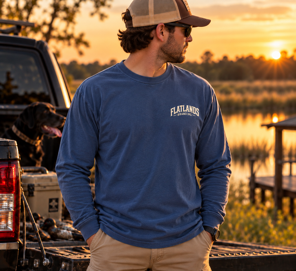 Adult Delta Dog - Midnight Long Sleeve