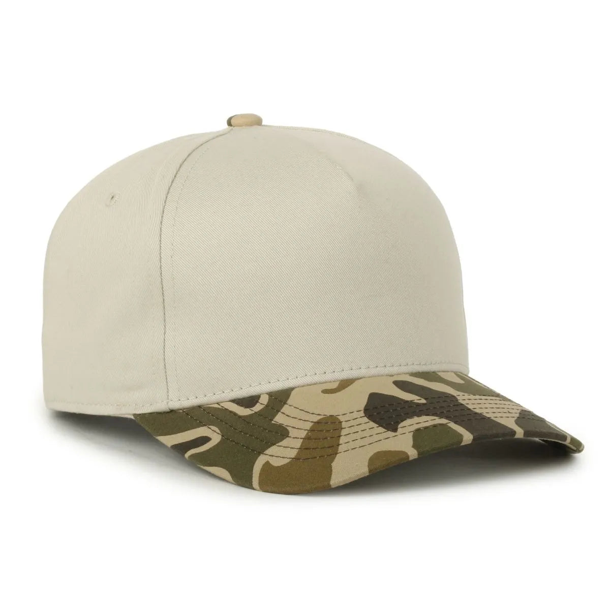 Outdoor Cap 560 Youth IVORY/MARSH  - Flatlands Branding Duck