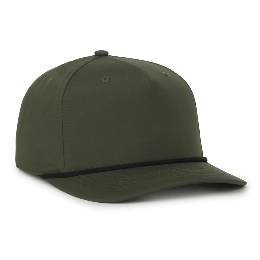 Outdoor Cap 558 OLIVE/BLACK CORD - Flatlands Branding Deer